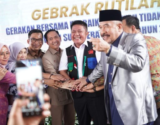 Herman Deru Tinjau Gebrak Rutilahu, 6.121 Rumah Siap Diperbaiki di Sumsel
