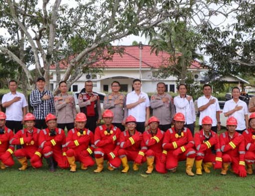 Polres OKU Timur Pastikan Perusahaan Perkebunan Siaga Karhutla