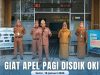 Pimpin Apel Pagi Rutin, Ini Amanat Kadisdik OKI