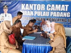 Pendamping PKH Kemensos RI SP Padang Gelar Rakor Bersama Perangkat Desa
