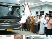 Pemkab Banyuasin Lepas 175 CJH, Wabup Netta: Jaga Kesehatan dan Raih Haji Mabrur