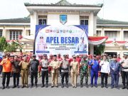 Kapolda Sumsel Pimpin Apel Sabuk Kamtibmas dan Siaga Karhutla