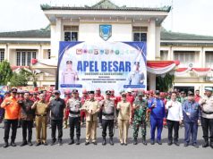 Kapolda Sumsel Pimpin Apel Sabuk Kamtibmas dan Siaga Karhutla