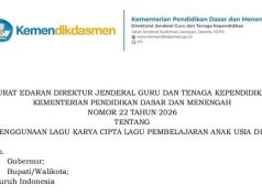 Kabid PAUD Disdik OKI Sosialisasikan Edaran Dirjen GTK