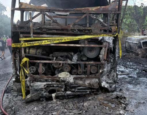 Tragedi Laka Lantas di Karang Jaya, 16 Jenazah Dibawa ke RSUD Lubuk Linggau
