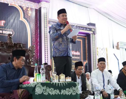 Hadiri Harlah Ponpes Hidayatullah Mubtadiin Sigam, Ini Pesan Wagub Cik Ujang