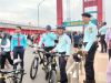 Ditpamobvit Polda Sumsel Pastikan Keamanan Warga di Jembatan Ampera