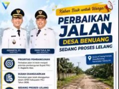 Perbaikan Jalan Desa Benuang Segera Direalisasikan