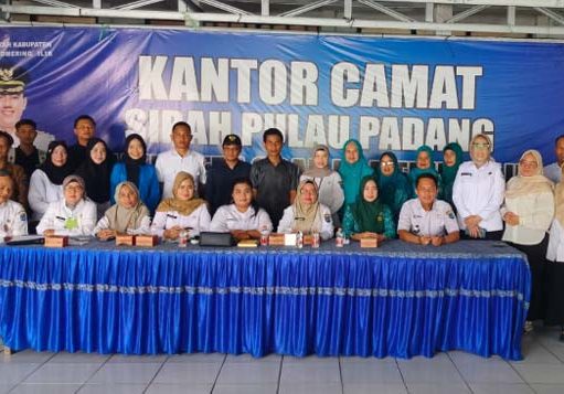 Pemerintah Kecamatan SP Padang Bersama DLH Gelar Sosialisasi Pengelolaan Bank Sampah