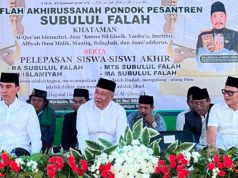 Sampaikan Pesan Cik Ujang, Firdaus Hasbullah Tegaskan Pentingnya Memperkuat Moral dan Spiritual di Pesantren