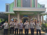 Polsek Talang Ubi Amankan Perayaan Kenaikan Isa Almasih di Sejumlah Gereja