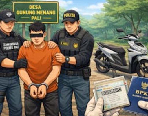 Pelaku Curas Motor di Betung Selatan PALI Dibekuk Polisi, Motor Korban Berhasil Diamankan