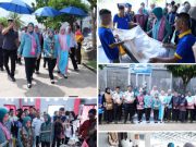 Kunjungi Lapas Banyuasin, Ketua TP-PKK Sumsel Apresiasi Kerajinan Batik Warga Binaan