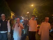 Pawai Obor Warnai Malam Tahun Baru Islam di Desa Terate
