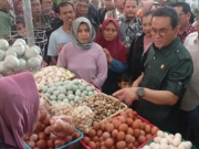 Pantau Pasar, Mendag Pastikan Harga Bahan Pokok Stabil