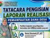 Koordinator Tenaga Ahli P3MD OKI Jelaskan Tata Cara Pengisian Realisasi Pemanfaatan Dana Desa