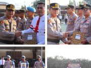 Kapolres OKU Timur Berikan Penghargaan kepada 51 Personel Berprestasi dan PTDH Satu Anggota