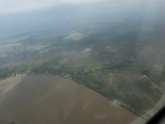 Cegah Bencana Asap Sejak Dini, Wakapolda Sumsel Pantau Titik Rawan Karhutla dari Udara