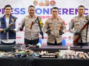 Operasi Senpi Musi 2026 Hari ke-10, Polres OKI Amankan Pembuat Senpi Rakitan di Desa Berkat