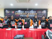 Polda Sumsel Sikat 123 Kasus Kejahatan Jalanan dan Pencurian