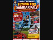 Damkar PALI Kembali Hadirkan Wahana Flying Fox Gratis di Gelora November