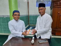 Bupati Asgianto Salurkan Bantuan Rp20 Juta untuk Pembangunan Gapura Masjid Nurul Huda Bhayangkara
