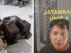 Polisi Bekuk Dua Pencuri Mesin Penggiling Ikan di Jakabaring Palembang