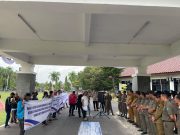 JAKOR Geruduk Kantor Bupati OKI, Soroti Dugaan Kejanggalan Tender Cathlab RSUD Kayuagung