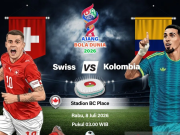 120 Menit Tanpa Gol, Swiss Menang Adu Penalti atas Kolombia