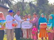 BAZNAS PALI Salurkan Bantuan Sosial untuk Korban Kebakaran di Desa Benuang