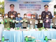 Selamatkan 38 Ribu Jiwa, Kapolda Sumsel Pimpin Pemusnahan Belasan Kilogram Sabu di Palembang