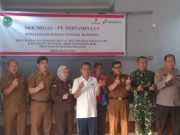 Asisten III Haryono Ajak Warga Handayani Mulya Dukung Suksesnya Survei Seismik 3D Peony