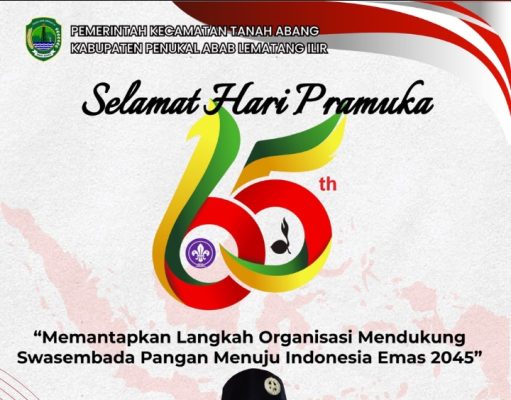 Dari Pramuka untuk Pangan, Pesan Camat Tanah Abang