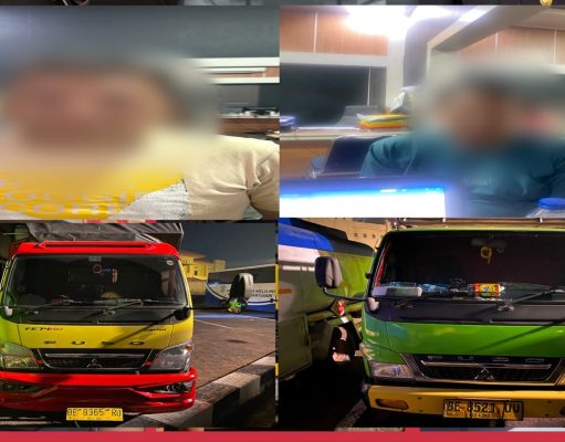 79.600 Liter Diduga Solar Ilegal Diangkut, 8 Tersangka Ditahan