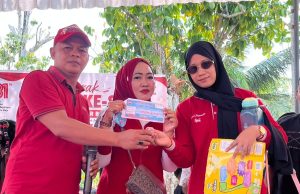 HUT RI ke-81, Pemdes Batu Ampar Baru Gelar Jalan Santai Perebutkan Hadiah Utama Emas
