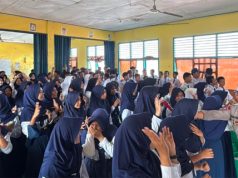 Tekan Kenakalan Remaja, Satgas BEKAWAN Polres Lubuk Linggau Bekali Pelajar tentang UU ITE