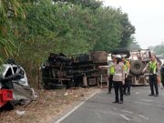 Kecelakaan Maut Libatkan Truk dan Minibus di Prabumulih, Tiga Orang Dilaporkan Meninggal Dunia