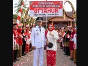 Kobarkan Semangat Kemerdekaan, Ratusan Warga Semarakkan HUT Ke-81 RI di Desa Karang Tanding