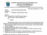 Waspada Dampak Kabut Asap Karhutla, Dinas Pendidikan OKI Terbitkan Surat Edaran