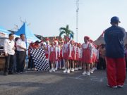 Semarak HUT RI ke-81, 92 Regu Pelajar OKI Tampilkan Gerak Jalan Indah