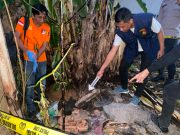 Respons Cepat, Polisi Amankan Lokasi Bocornya Pipa Gas Petro Prabu di Prabumulih