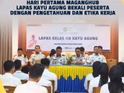 Hari Pertama MagangHub, Lapas Kayuagung Bekali Peserta dengan Pengetahuan dan Etika Kerja