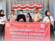 Semangat Kemerdekaan, Lapas Kayuagung Hadir Berbagi dan Pererat Silaturahmi dengan Warga
