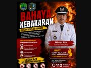 Kades Tanding Marga Gencarkan Sosialisasi Pencegahan Kebakaran