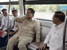 Prabowo Jajal LRT Kelapa Gading-Manggarai, Cek Langsung Fasilitas Sebelum Beroperasi