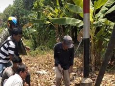 Dua Pekerja Pemasang Tiang Internet Kesetrum, Keduanya Pingsan