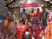 BMH Salurkan Sembako, Warga Diajak Cegah Karhutla