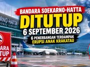 Anak Krakatau Mengganas, 6 Bandara Ditutup