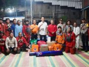 Turun ke Lokasi Karhutla Deling, Bupati Muchendi Semangati Petugas di Garis Depan