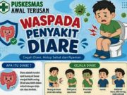 Kepala Puskesmas Awal Terusan Imbau Waspada Diare, Pastikan Air Minum dan Makanan Bersih